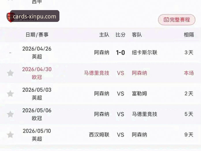 资深用户分享：从马竞VS阿森纳欧冠对决，看赛事分析的实战经验